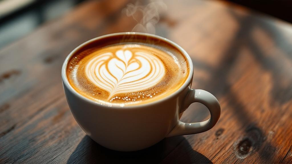 Latte art — kawa specialty la bruja